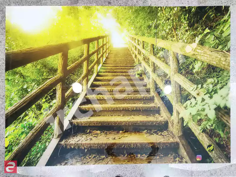 چاپ تمام رنگی روی شیشه