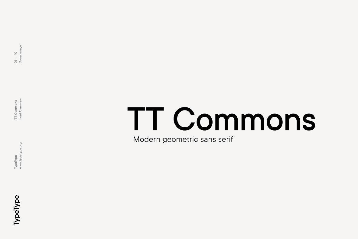 فونت TT Commons