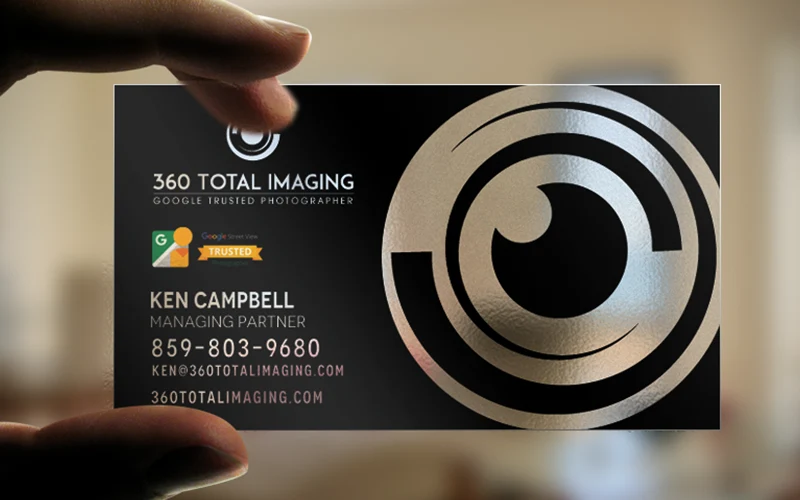 استفاده از کارت ویزیت های شفاف